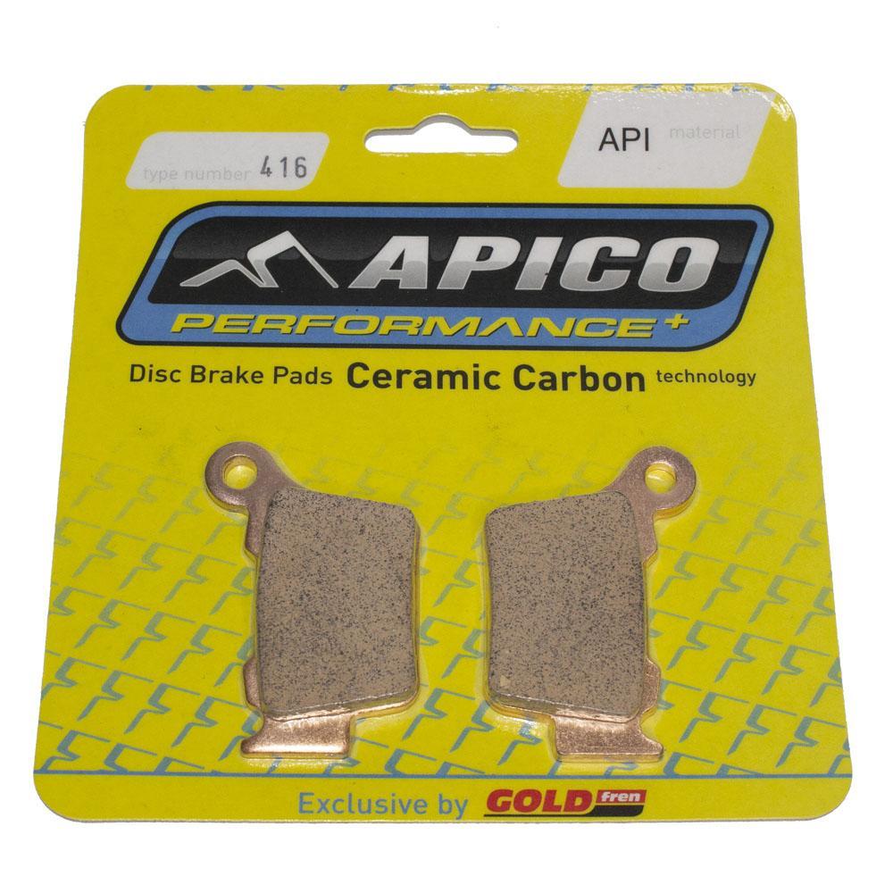 Apico Gf416api - Brake Pads S3 For Ktm Sx65 & For Husqvarna Tc65 & For Gas Gas Mc65 Front & Rear 2023
