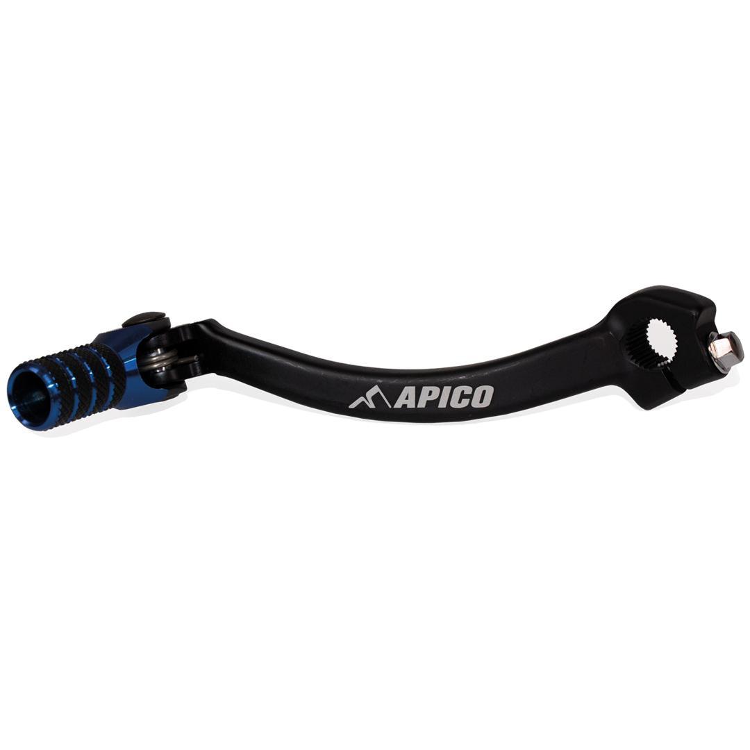 Apico Blue Gpf317 Elite Bkbu - Elite Gear Pedal For Yamaha Yzf250 2019-2023, Yzf450 2018-2023, Yzf250x/Wrf250 2020-2023, Yzf450x/Wrf450 2019-2023 Black