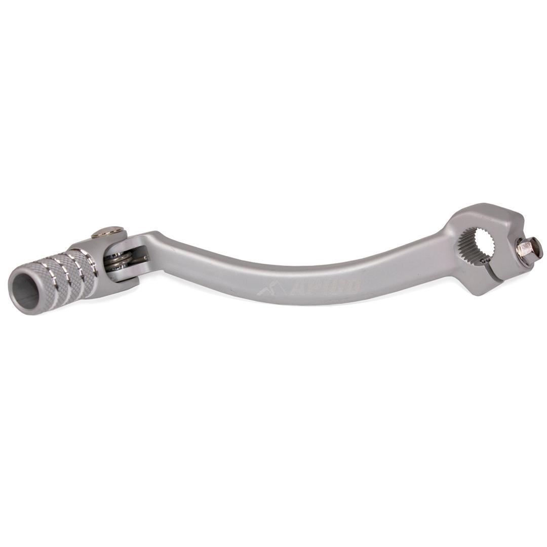 Apico Silver Gpf317 - Forged Gear Pedal For Yamaha Yzf250 2019-2023, Yzf450 2018-2023, Yzf250x/Wrf250 2020-2023, Yzf450x/Wrf450 2019-2023