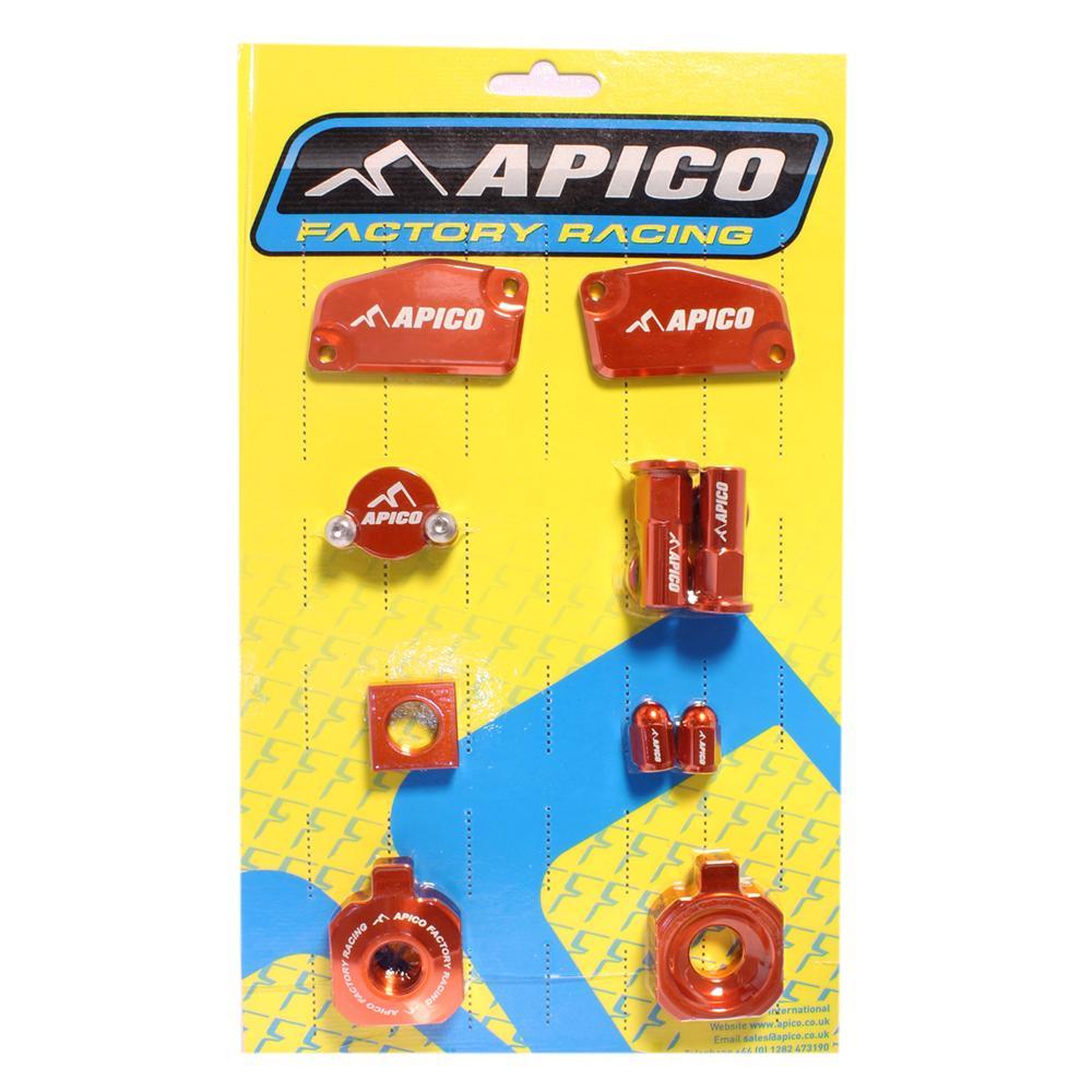 Apico Orange Abp Ktm 18 - Factory Bling Pack For Ktm Sx65 2016-2022, Husqvarna Tc65 2017-2022, Gas Gas Mc65 2021-2022