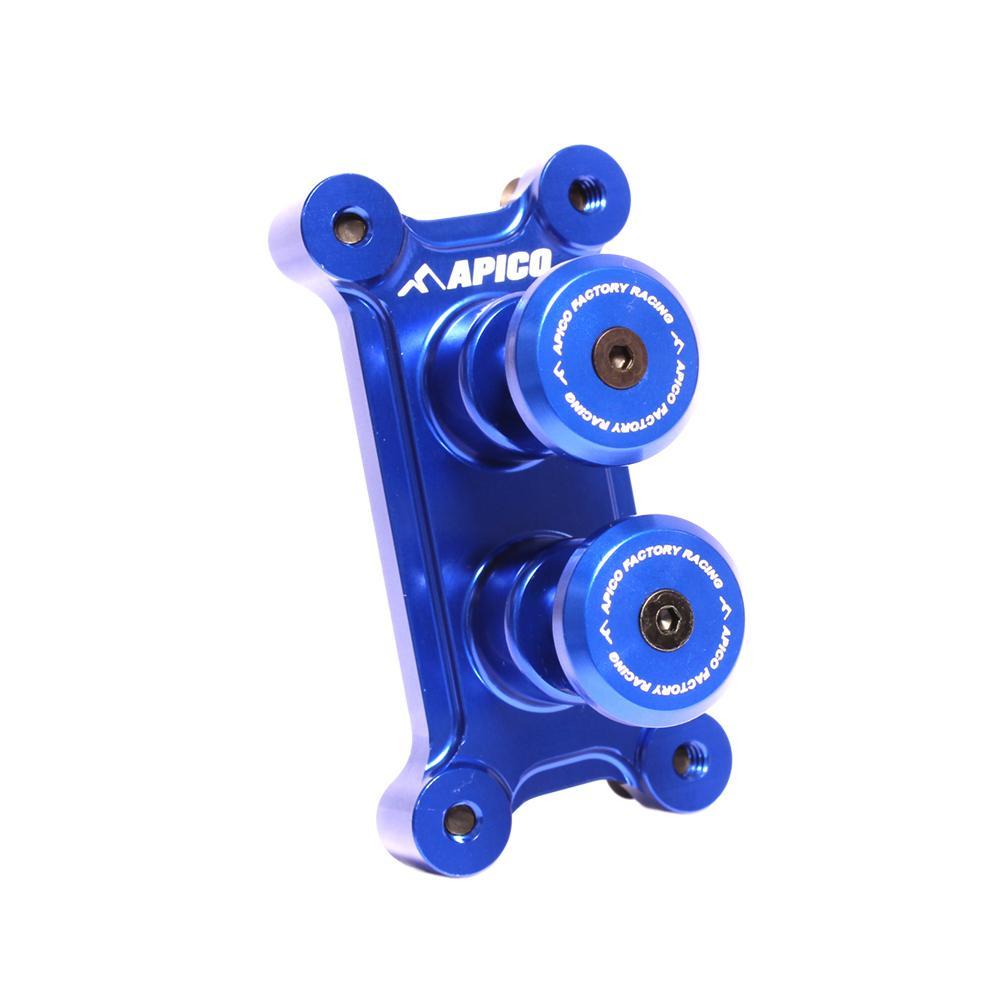 ALC DUAL BTN KTM BU - Apico Dual Launch Control Button For KTM/Husqvarna/Gas Gas 125-501 2003-2023 Blue