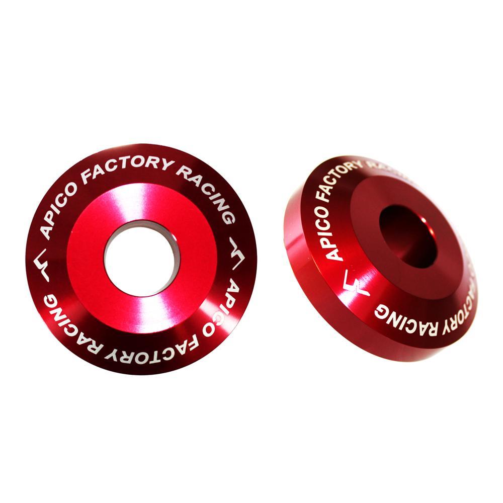 Apico Red Wsr Beta 1 Rd Pro - Rear Pro Wheel Spacers For Beta Rr 125/250/300 2013-2023, Rr 350/390/430/480/520 2013-2023