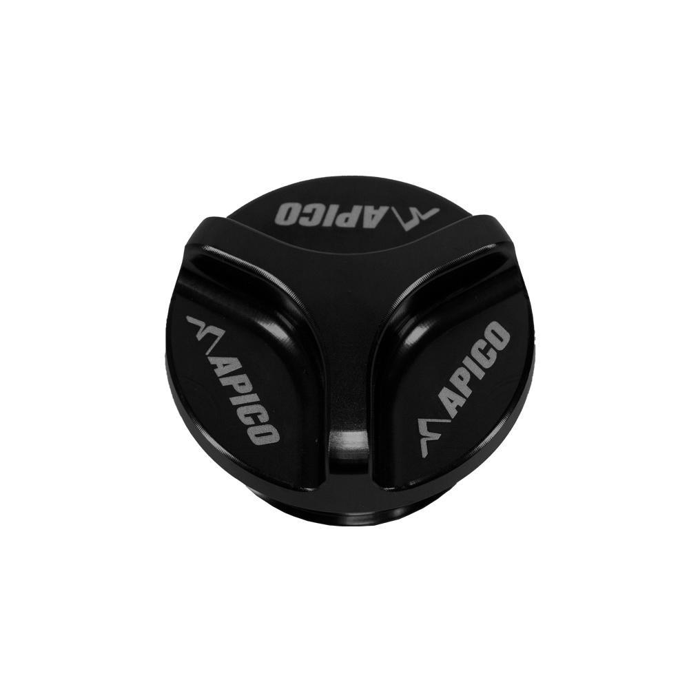 AT FUEL CAP BETA 09 BK - Apico Alloy Fuel Cap For Beta Evo 125/200/250/300 2009-2016 Black
