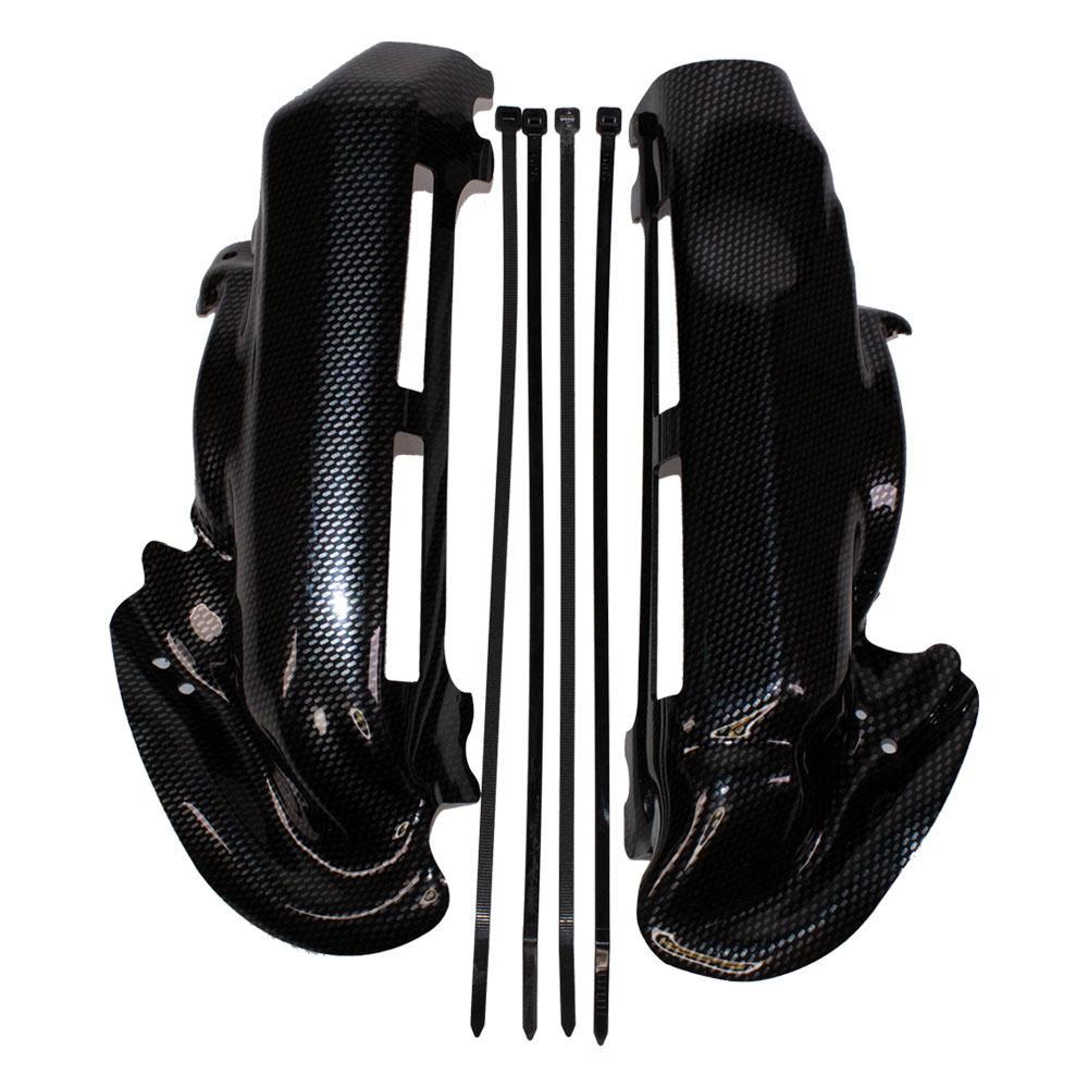 Apico Carbon Tbcgg11a - Radiator Covers For Gas Gas Txt/Txt Pro/Racing 2005-2013 Look