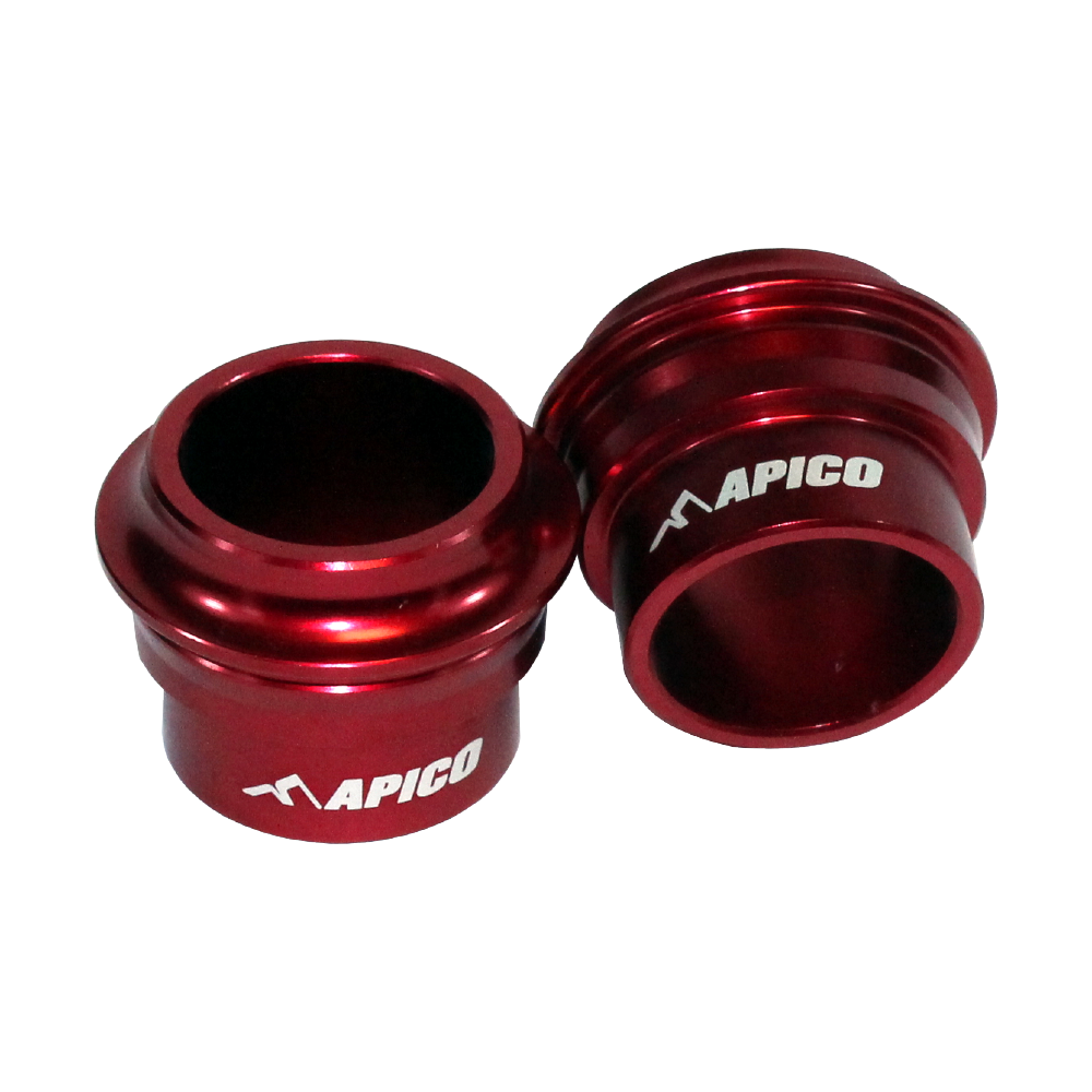 Apico Red Wsf Beta 1 - Front Wheel Spacers For Beta Rr 125/250/300 2013-2023, Rr 350/390/430/480 2010-2023
