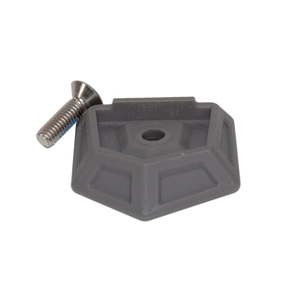 Apico Grey Sidestand Beta Tip Gy - Spare Tip For Beta Side Stand
