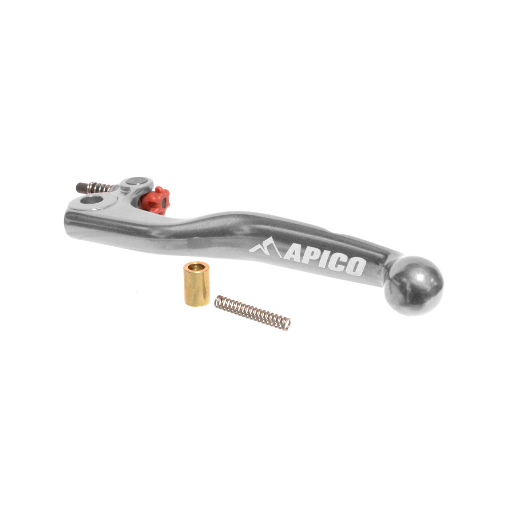 Apico Silver Lec52 Elite+Adj Sv - Elite Magura Clutch Lever With Adjuster For Ktm 1998-2008, Sx65 2001-2013, Sx85 2003-2012 Long