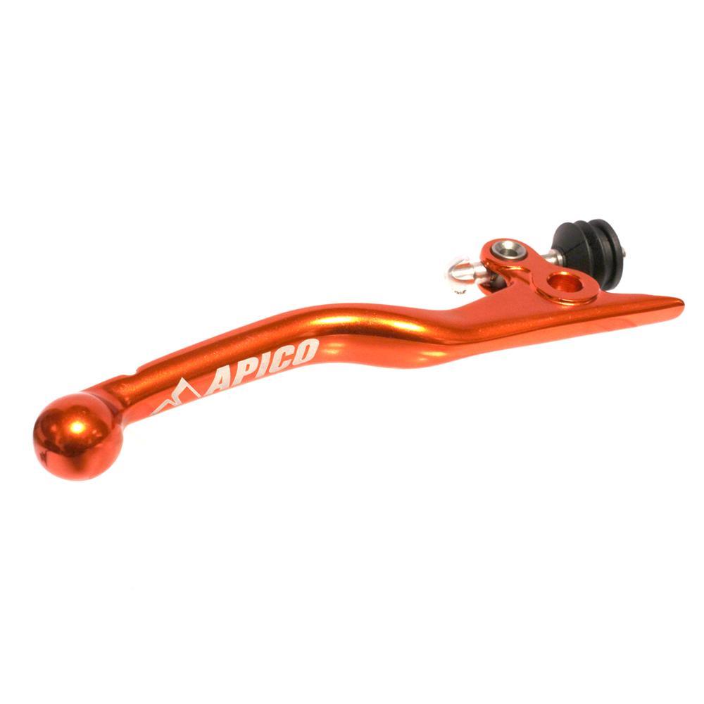 Apico Orange Leb58 Elite Or - Elite Brake Lever For Ktm Sx65 & Husqvarna Tc65 & For Gas Gas Mc 65/85 2014-2025, Freeride 2014-2020