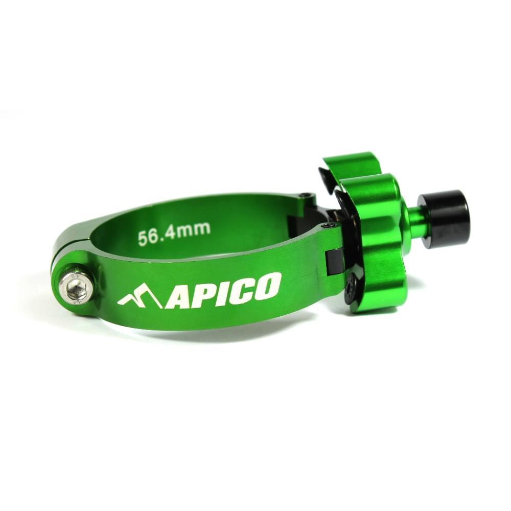 ALCKX125/250 GRN - Apico Launch Control Honda CR125 & CR250 2002-2007, Kawasaki KX 125/250/500 1996-2008, Yamaha YZ 125/250 1996-2003 Green (63.1mm)