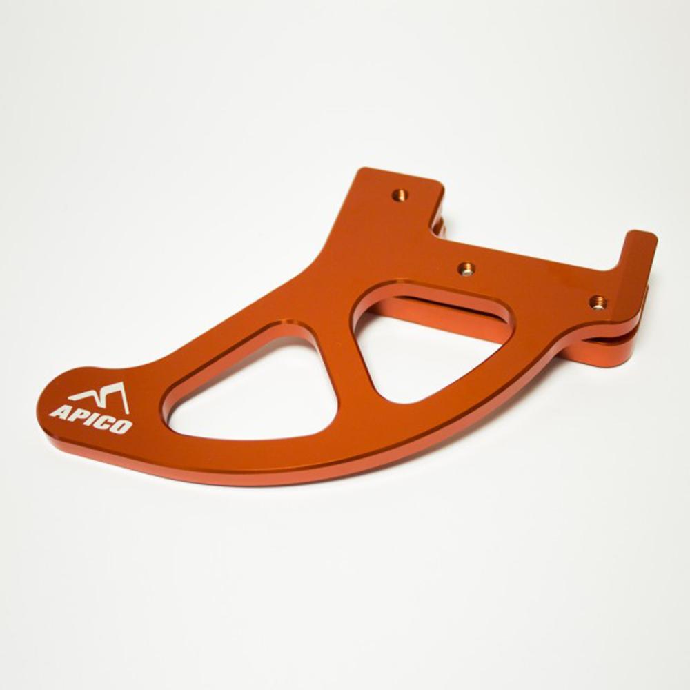 Apico Orange Disc Guard Ktm Or - Rear Brembo Brake Disc Guard For Ktm Sx/Sxf & Husqvarna Fc 2004-2023, Exc/Exc-F & Tc2004-2023, Te/Fe 2011-2018, Gas Gas Mc/Mc-F 2021-2023
