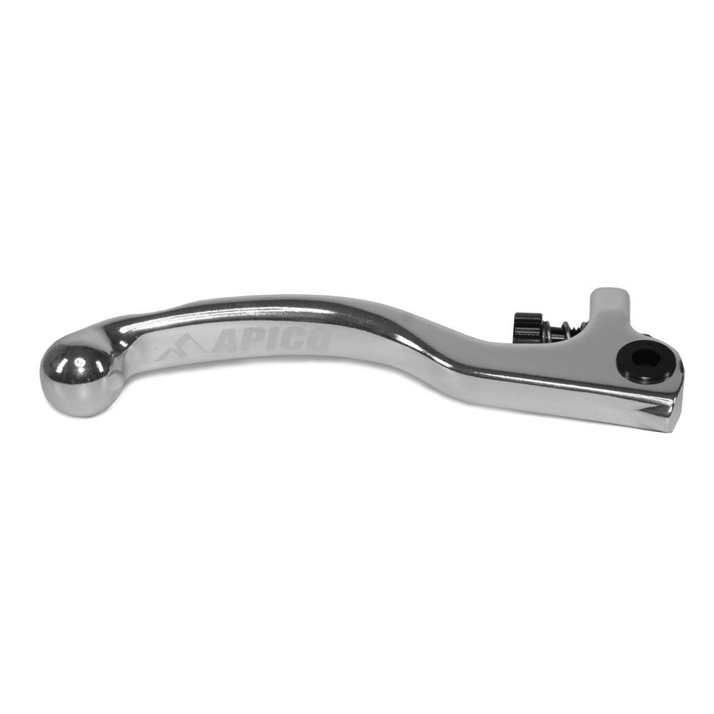 Apico Silver Leb90 Elite Sv S - Elite Brake Lever For Ajp 2 Hole Trials Applications Short