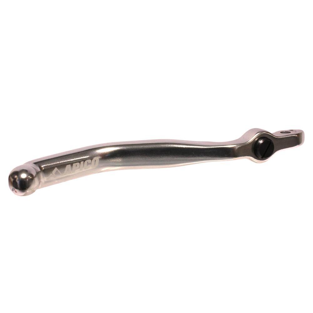 Apico Silver Leb52 Elite Sv - Elite Forged Brake Lever For Ktm Sx/Sx-E50 2002-2023, Husqvarna Tc50/Ee-5 2017-2023, Gas Gas Mc50/Mc-E5 2021-2023