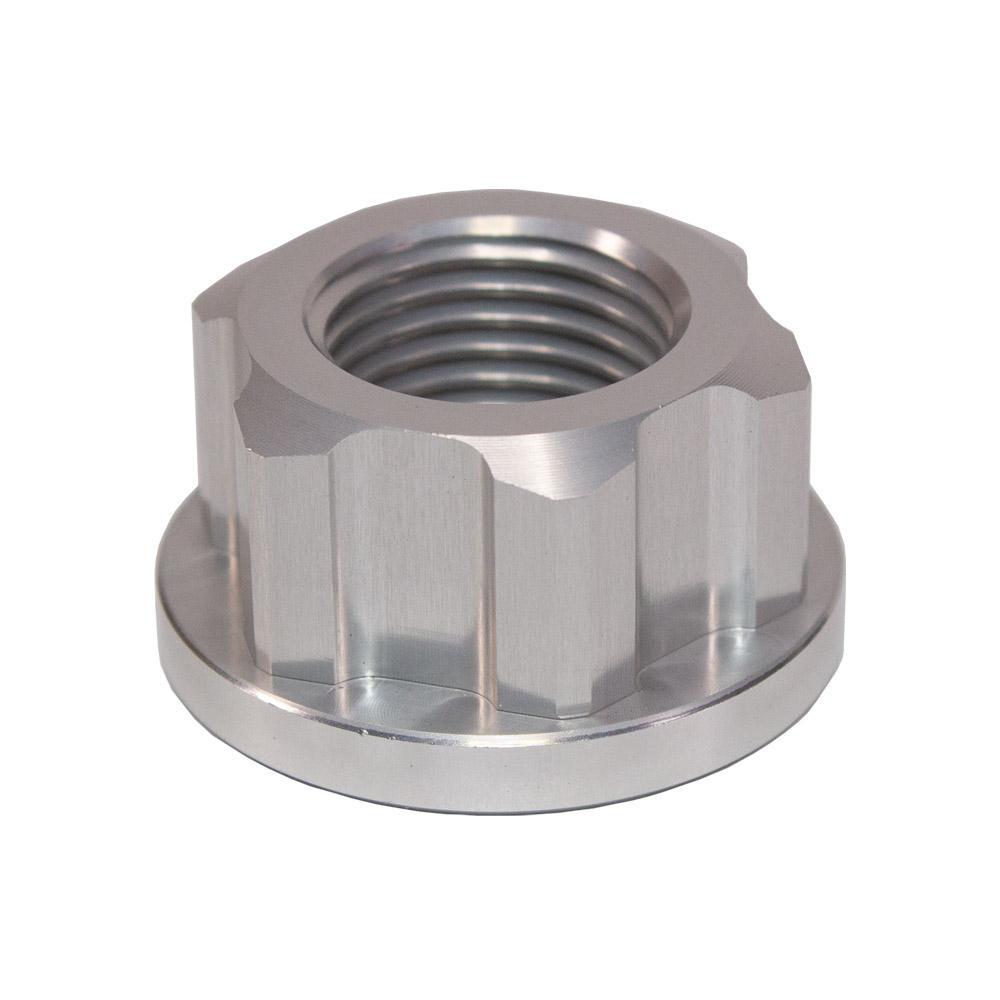 AXNUT R1 HON SV - Apico Axle Nut Rear M16 X 1.5 For Honda CRF250L & CRF250F 2013-2023, CRF300L 2021-2023 Silver