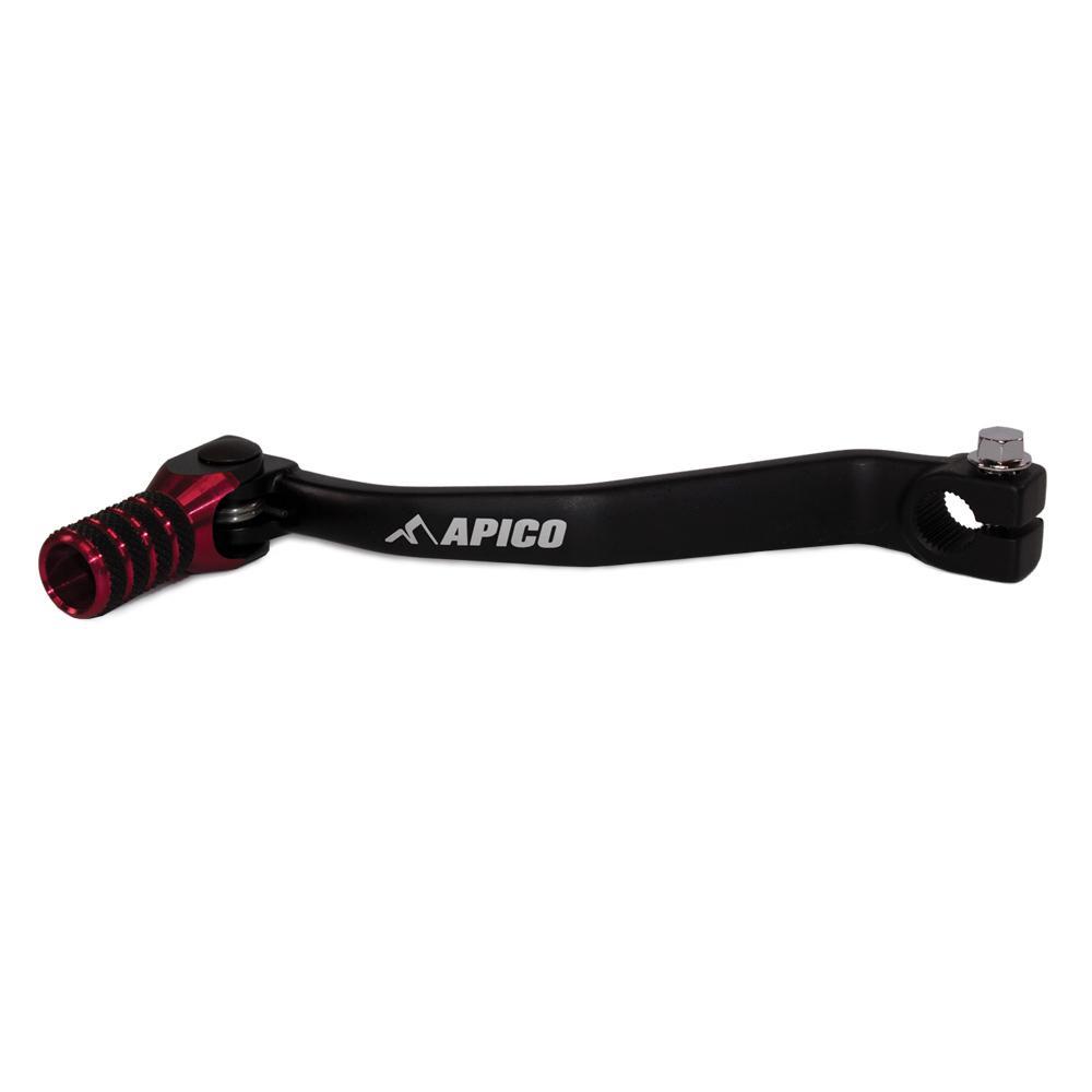 Apico Red Gpf131 Elite Bkrd - Elite Gear Pedal For Honda Crf250l 2013-2021, Crf300l 2021-2023 Black
