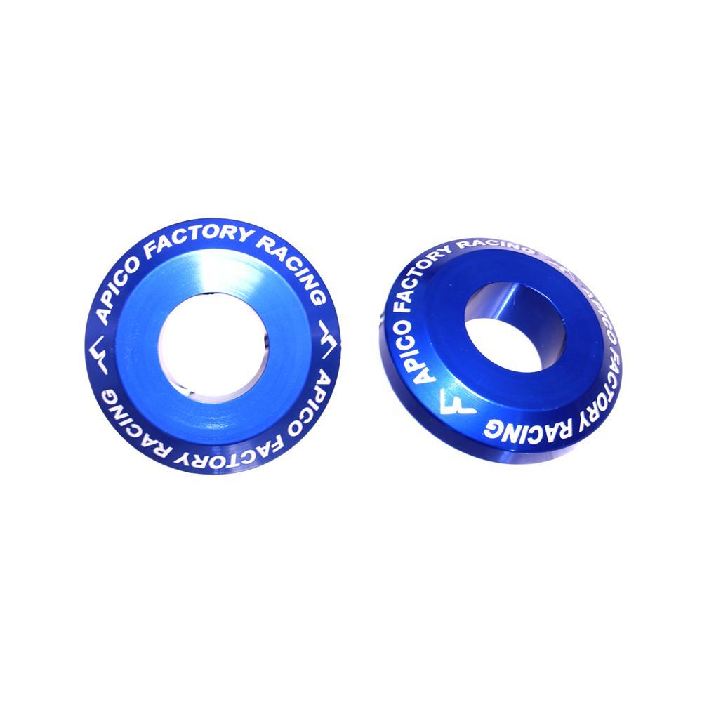 Apico Blue Wsr Husky 2 Bu Pro - Rear Pro Wheel Spacers For Husqvarna Tc125 2016-2022, Fc 250/350/450 2016-2022, Fx350-450 2017-2022