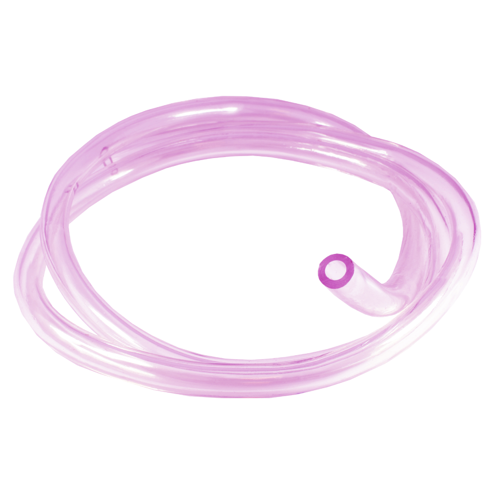 Apico Pink Fuel Pipe 3X6mm 1M - Fuel Pipe 3Mm X 6Mm Overflow Clear (Pink) 1 Meter
