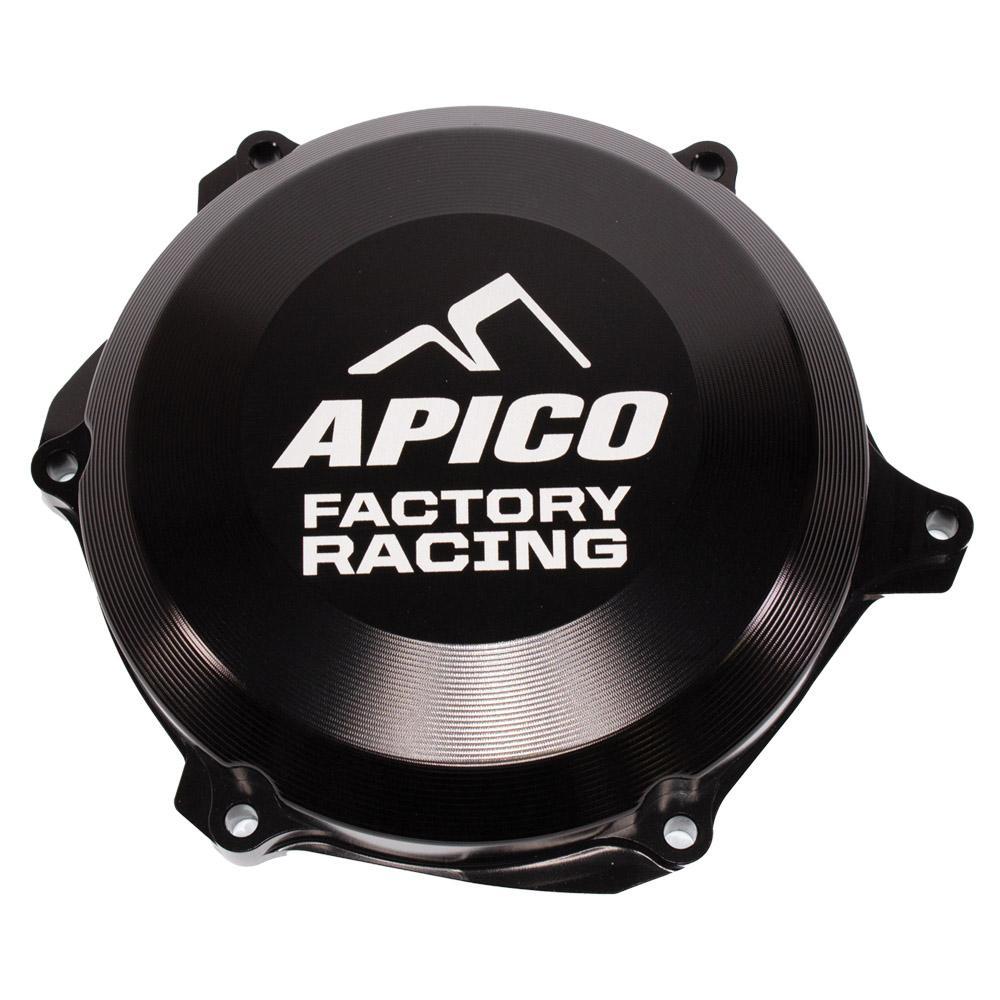 Apico Black Apcc Yamaha 9 - Clutch Cover For Yamaha Yzf450 2023-2024, Yzf450x 2024, Wrf450 2024