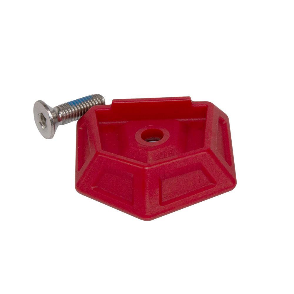Apico Red Sidestand Beta Tip Rd - Spare Tip For Beta Side Stand