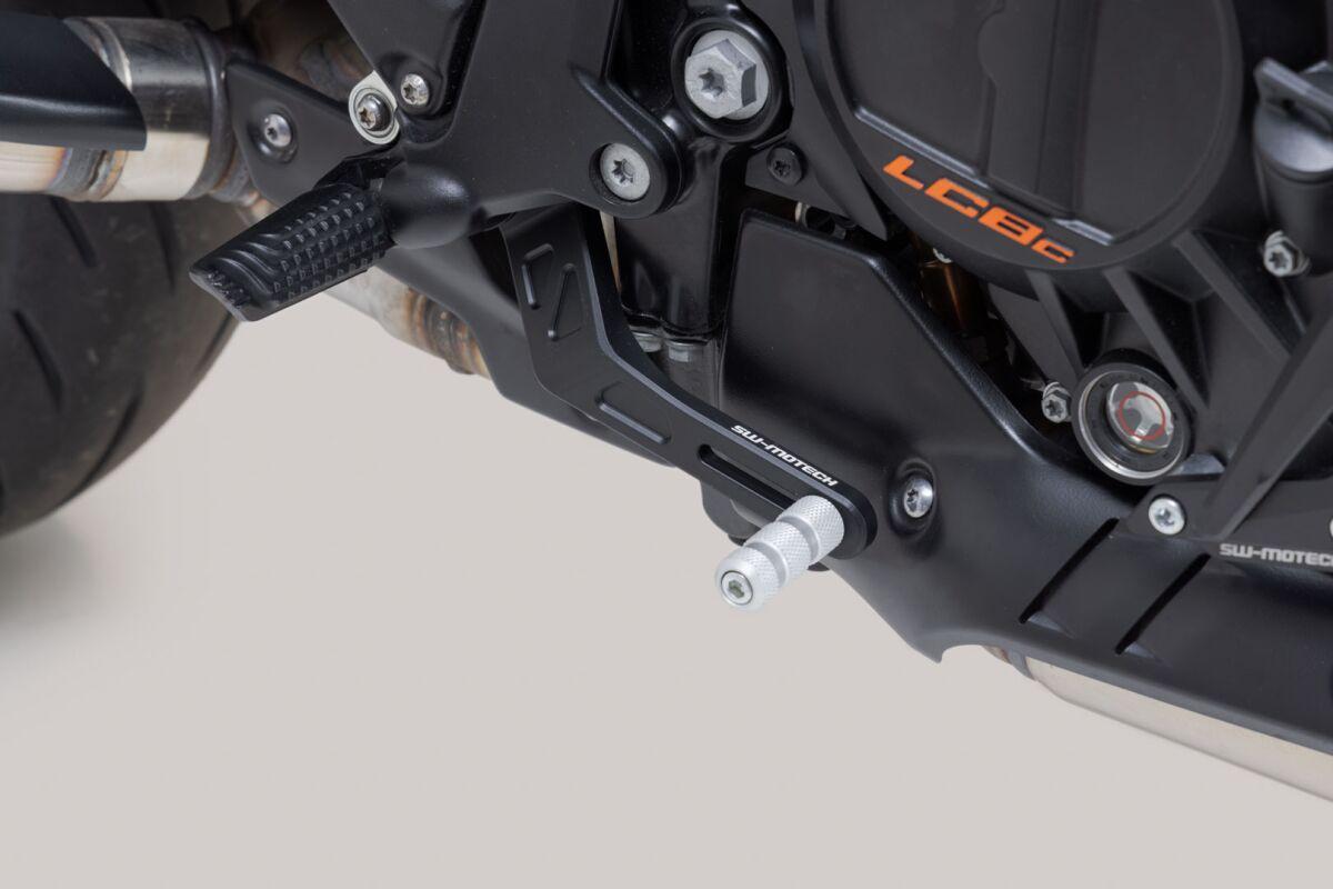 Sw Motech Black/Silver Fbl.04.994.10000 - Brake Pedal For Ktm Duke 990 2024