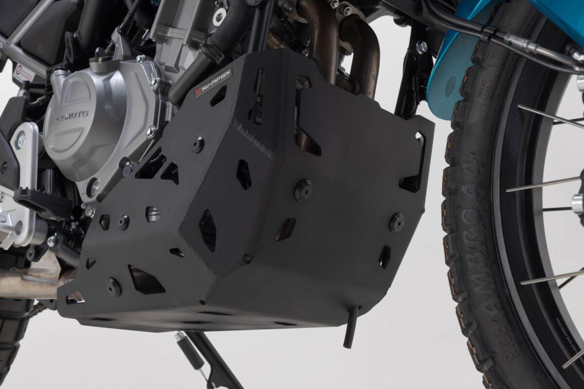 Sw Motech Black/Powder-Coated Mss.10.625.10000/B - Engine Guard For Cf Moto Mt 450 2024-2025