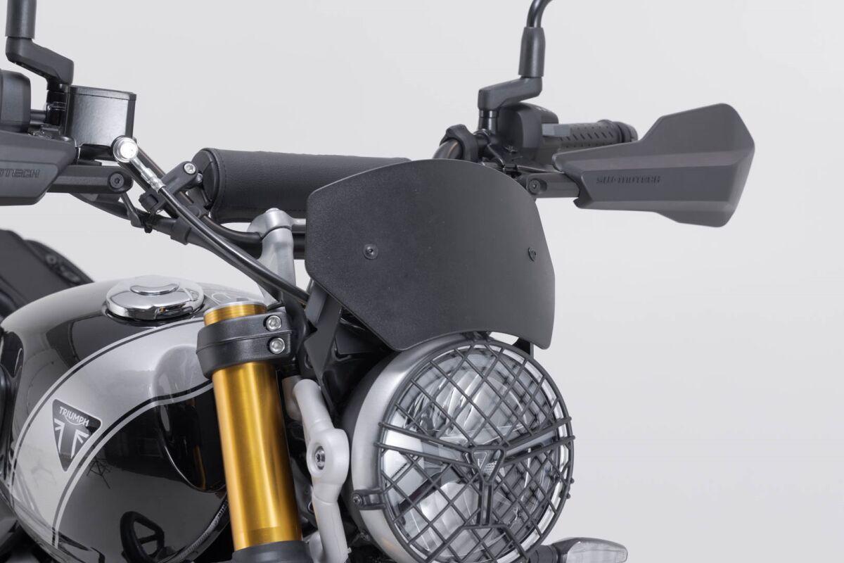SCT.11.616.10000/B - SW Motech Windscreen For Triumph Scrambler 400 X ABS 2024 - Black