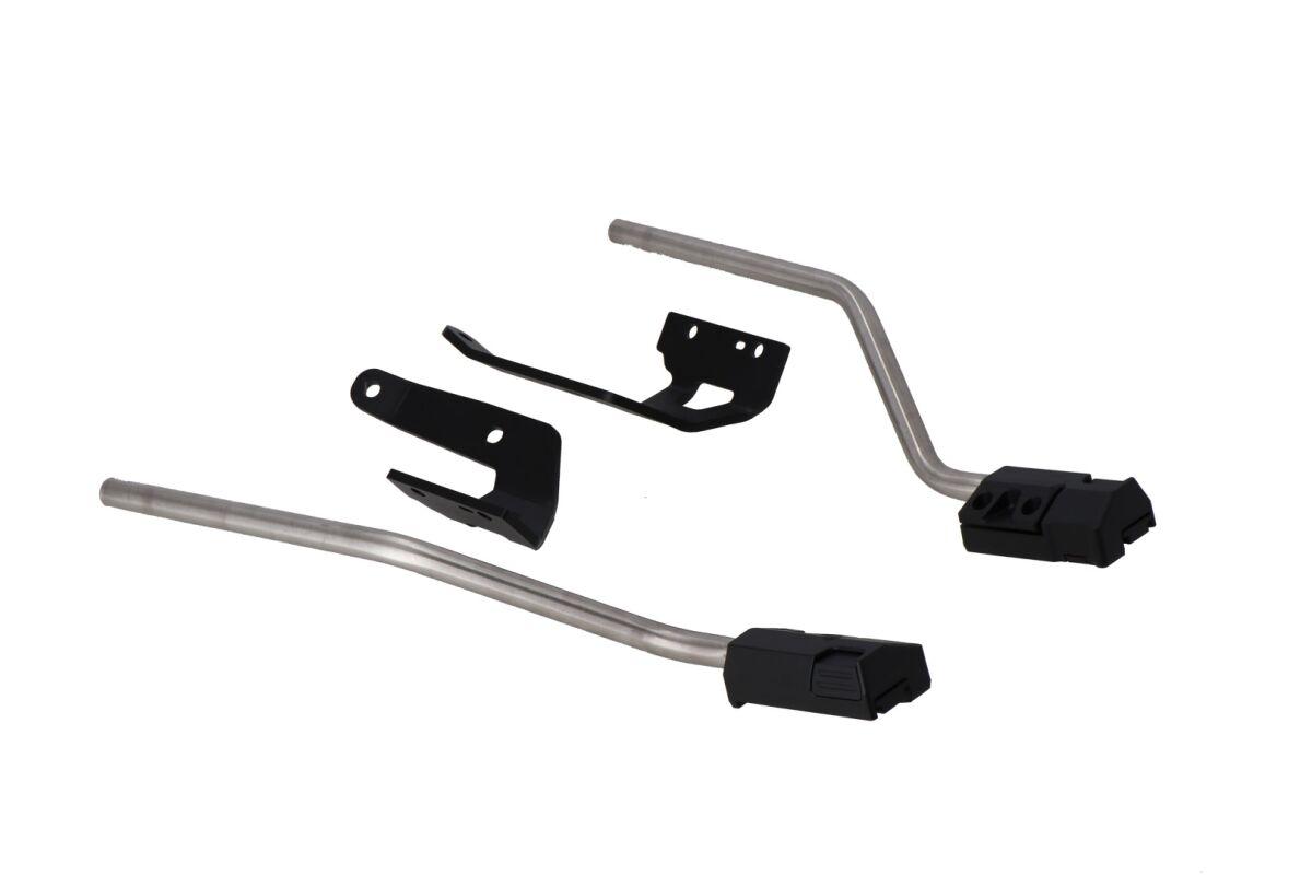 HTA.04.740.85100/B - SW Motech Blaze Panniers Spacer Bars For KTM Super Duke 1290 R 2014-2019 - Black/Silver
