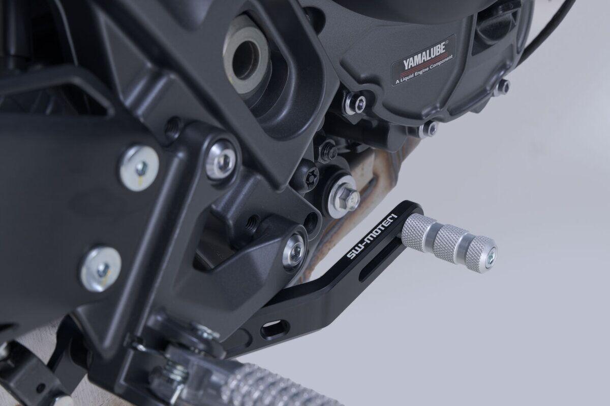 FBL.06.036.10000 - SW Motech Brake Pedal For Yamaha MT-09 2023-2025 - Black/Silver