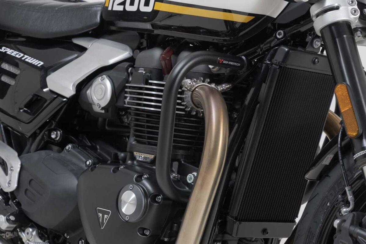 Sw Motech Black Sbl.11.667.10004/B - Crash Bars For Triumph Bonneville 1200 T120 Abs 2016-2025