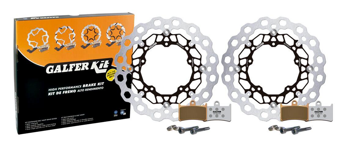 KG4982QS - Galfer Oversize Brake Kit For Yamaha XP 530 T-Max 2012-2019 Front