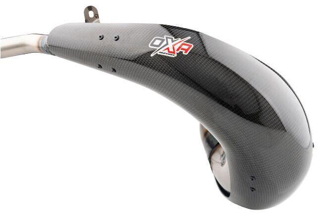 690504 - Oxa Carbon Exhaust Guard For Gas Gas EC 250 2024-2025 - Black