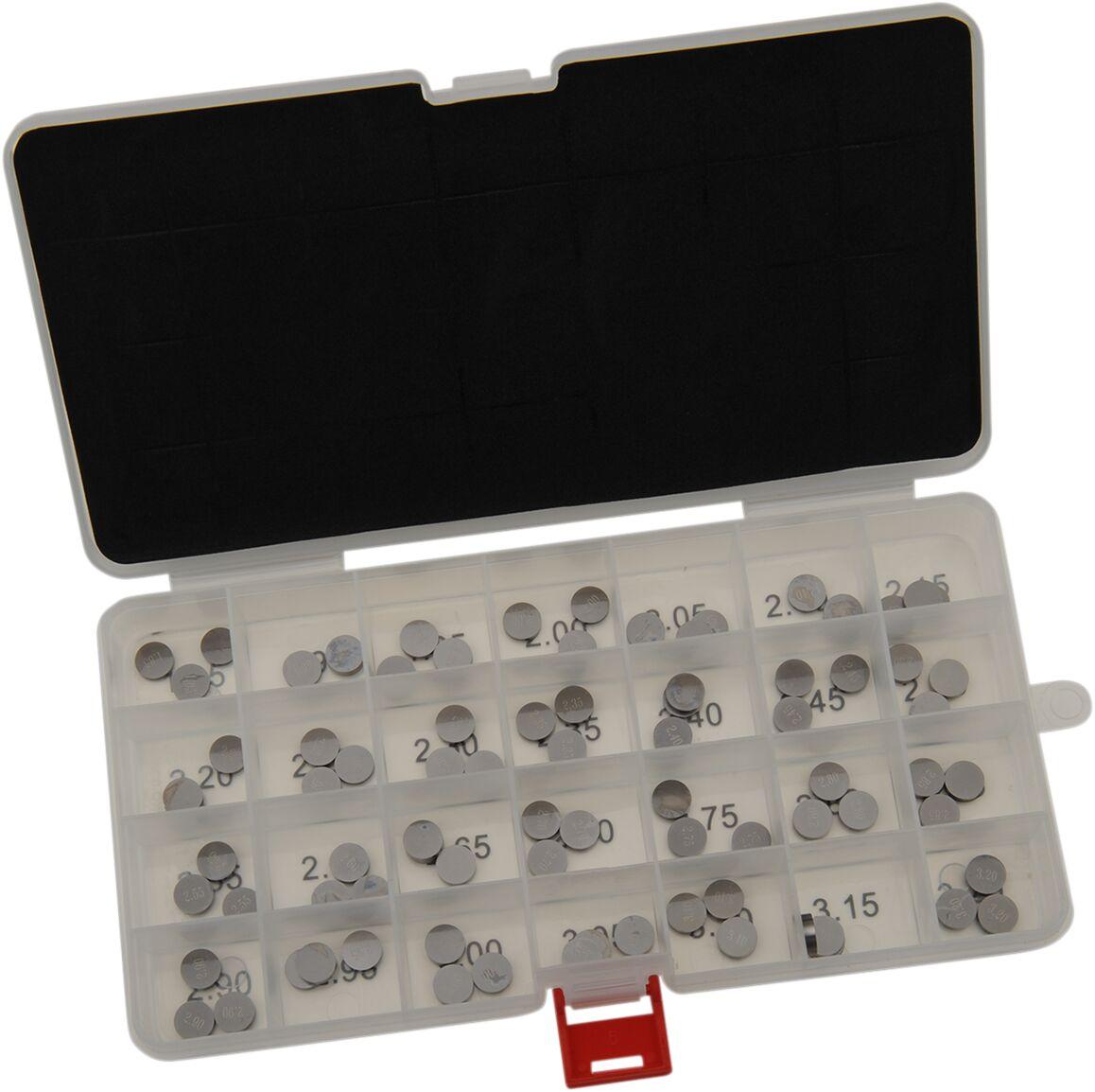 29.VSA1000 - Prox Valve Shim Kit For KTM Adventure 900 2006-2010 1.85 mm - 3.20 mm