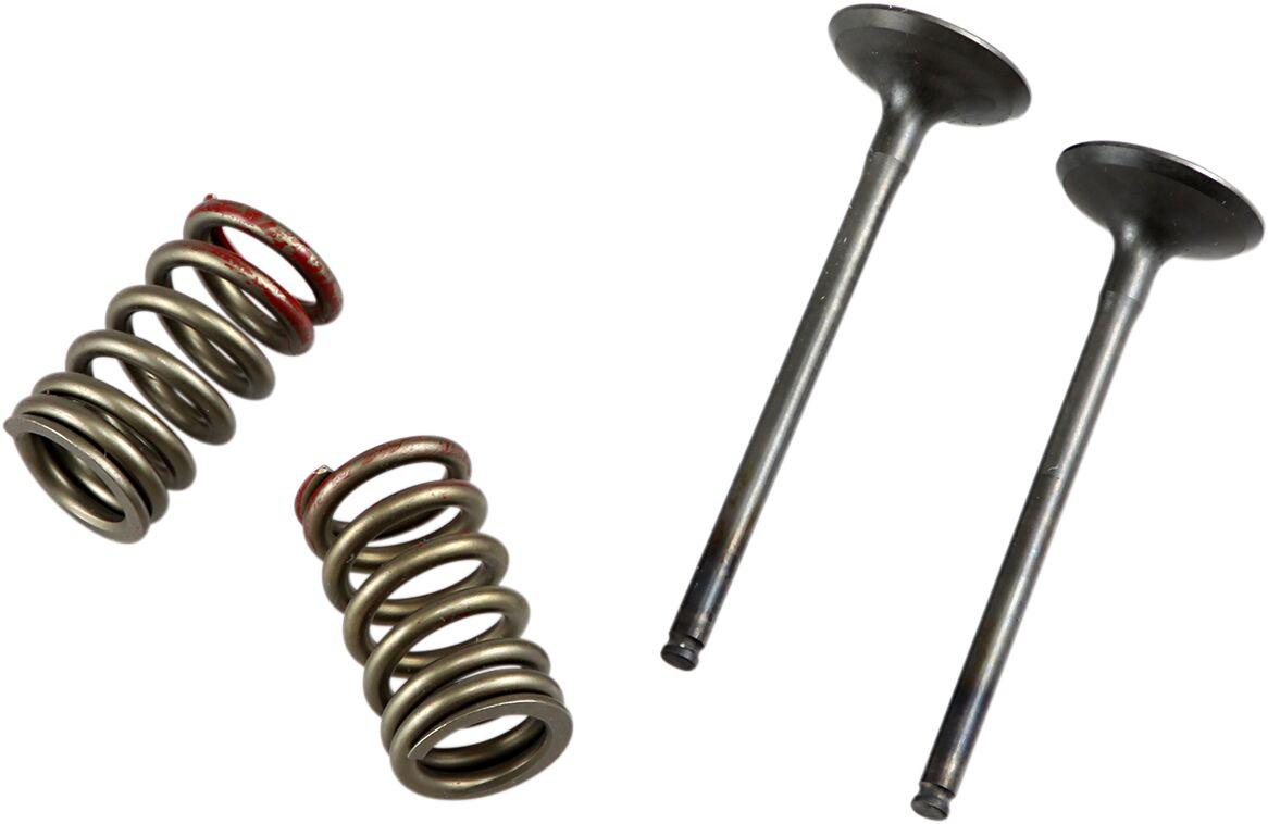 28.SES4335-1 - Prox Valve & Spring Kit For Kawasaki KXF250 2004-2016 Exhaust - Steel