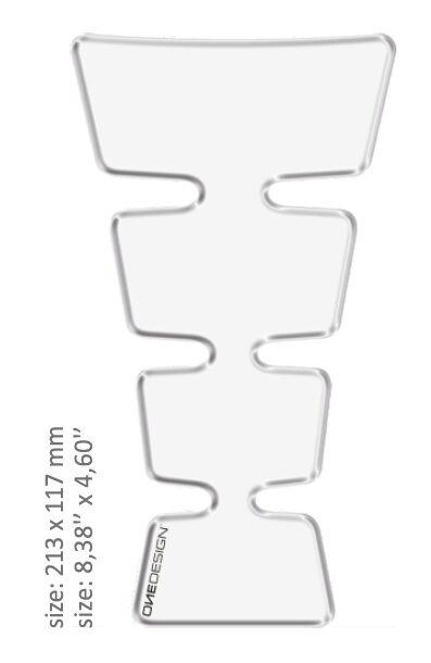 CGMAXTP - Onedesign Resin/Soft Touch Tank Pad - Clear