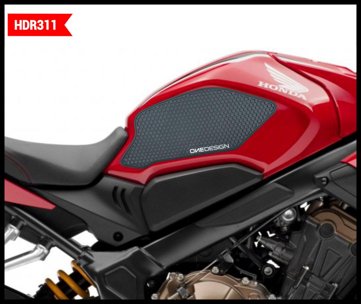 HDR311 - Onedesign Tank Grip Kit For Honda CB 650 R 2019-2023 - Black