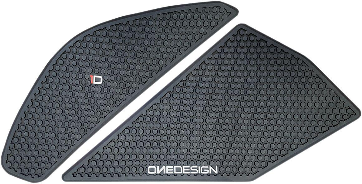 HDR221 - Onedesign Tank Grip Kit For Kawasaki ZX-10 R 1000 2011-2025 - Black