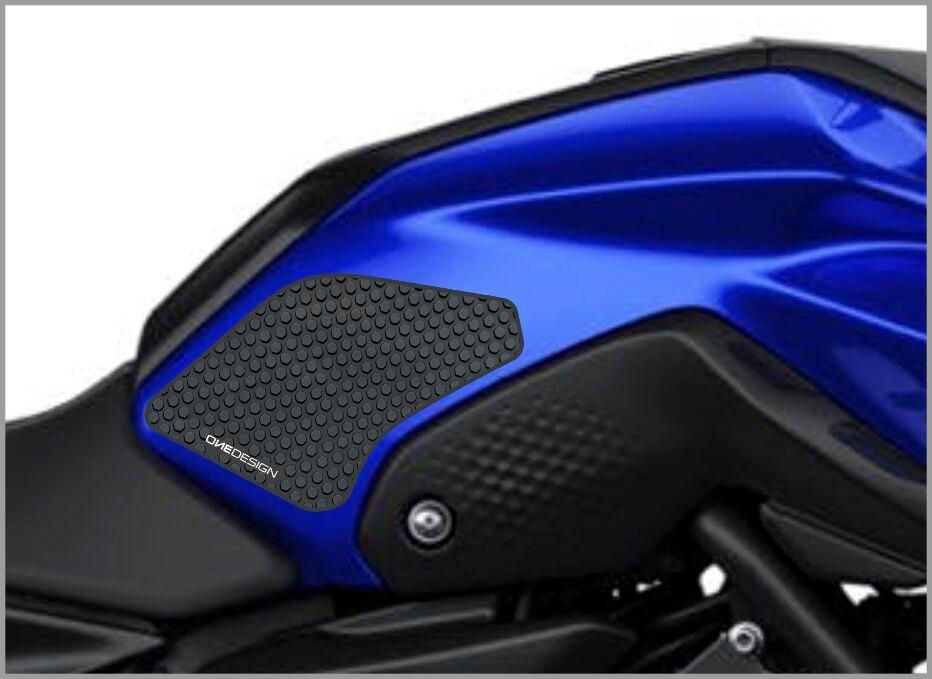 HDR329 - Onedesign Tank Grip Kit For Yamaha MT-07 2021-2022 - Black