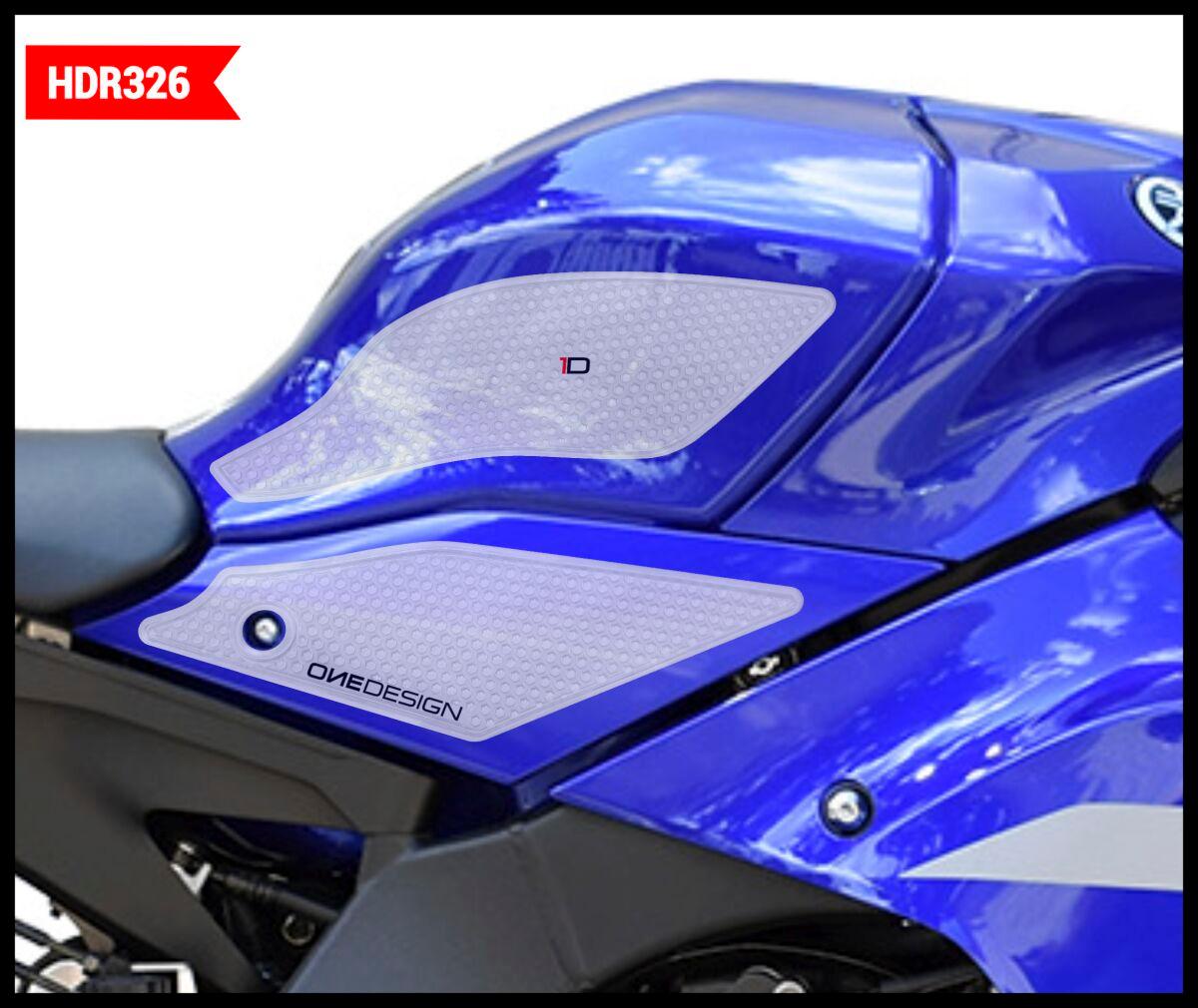 HDR326 - Onedesign Tank Grip Kit For Yamaha YZF-R1 1000 2021-2022 - Clear
