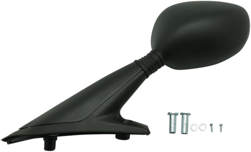 0926025L - Parts Europe E-Mark Left Mirror For Piaggio X8 125 2004-2008 - Black