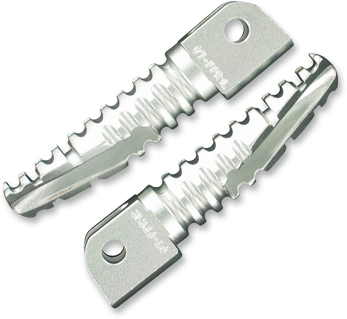 07-01200-21 - PSR SBK Pegs for OEM Footrests For Yamaha FZ-09 850 2014-2016 - Silver