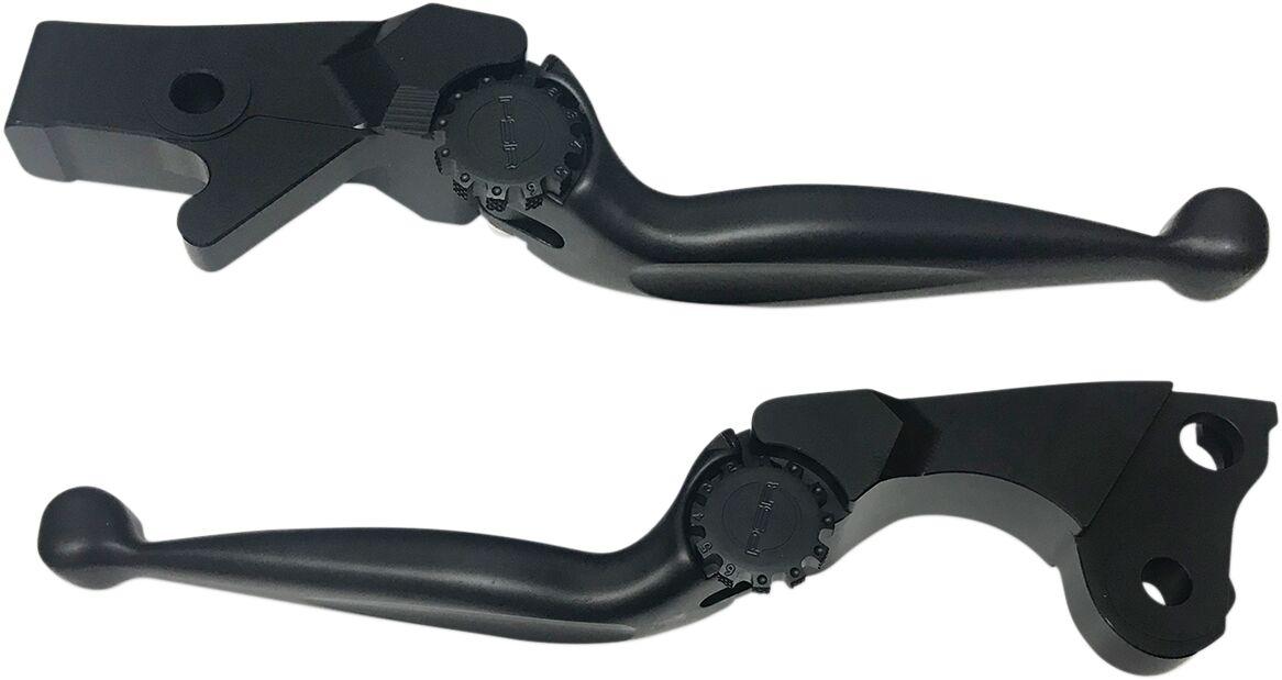 17-00601-22 - PSR Journey Adjustable Lever Set For Indian Challenger 108 2020-2022 - Black