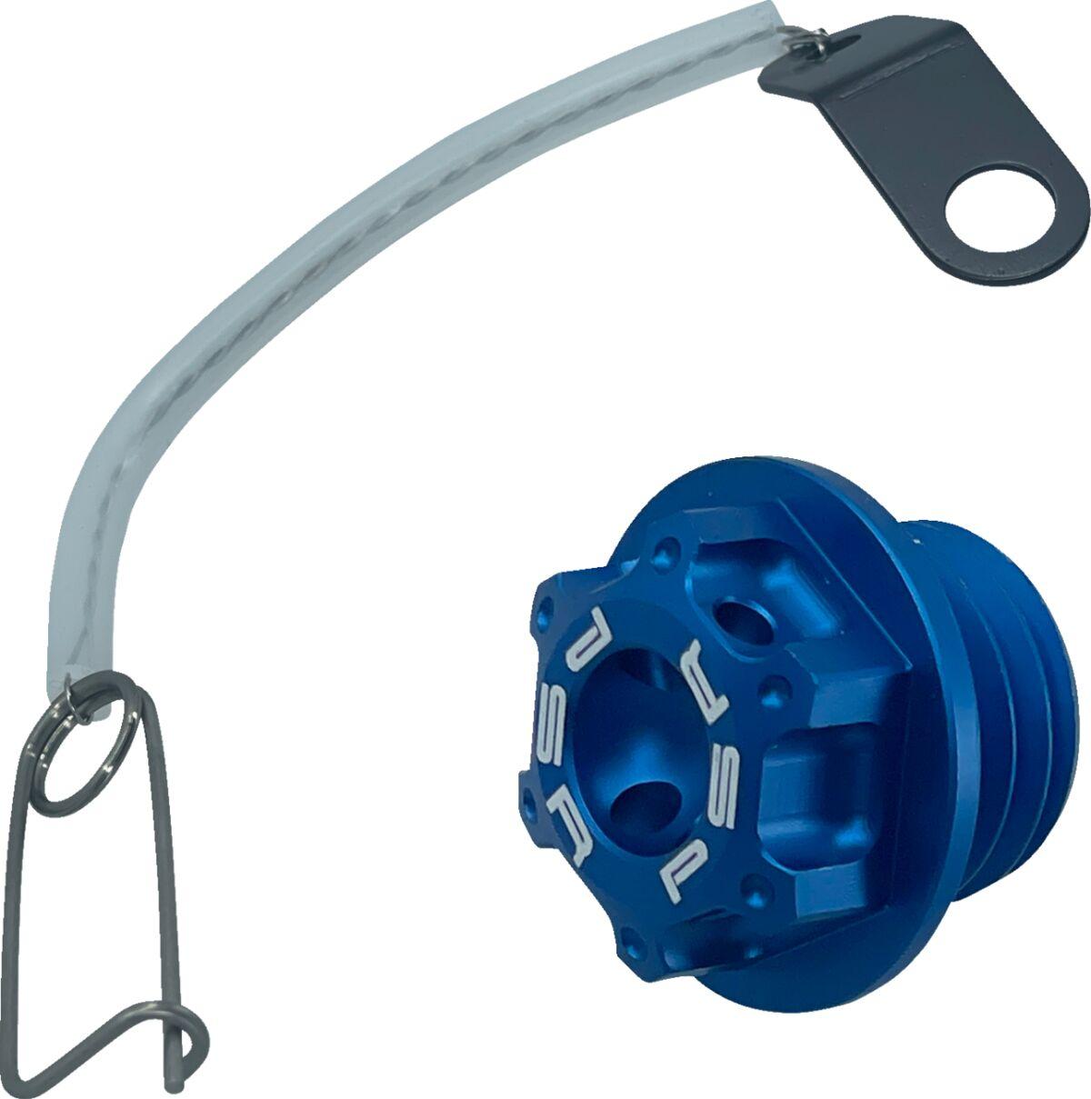 00-01311-25 - PSR Oil Filler Cap Kit For Ducati 848 2008-2010 - Blue