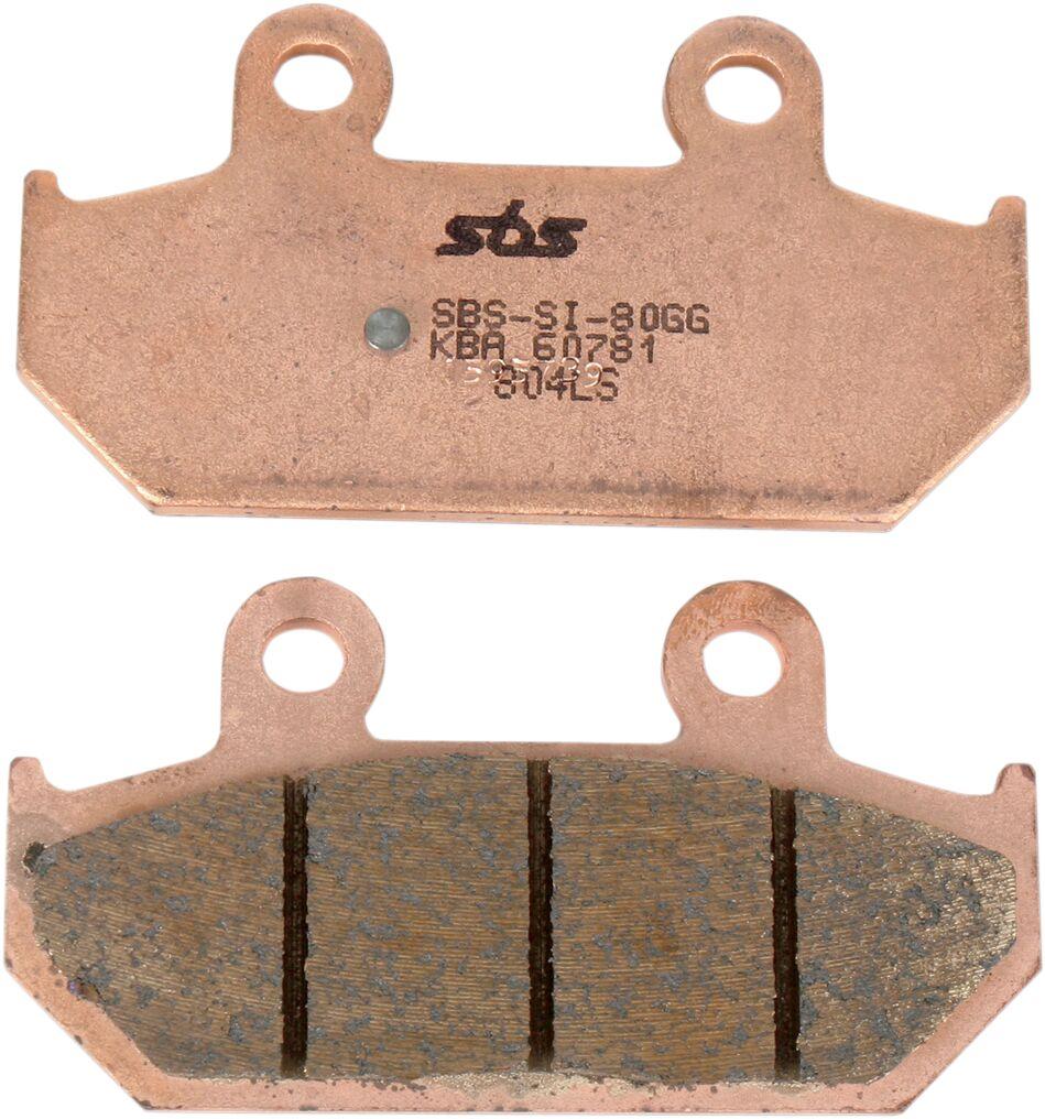 Sbs 182Ms - Ms Maxi Sintered Rear Brake Pads For Suzuki An 400 Burgman 2007-2009