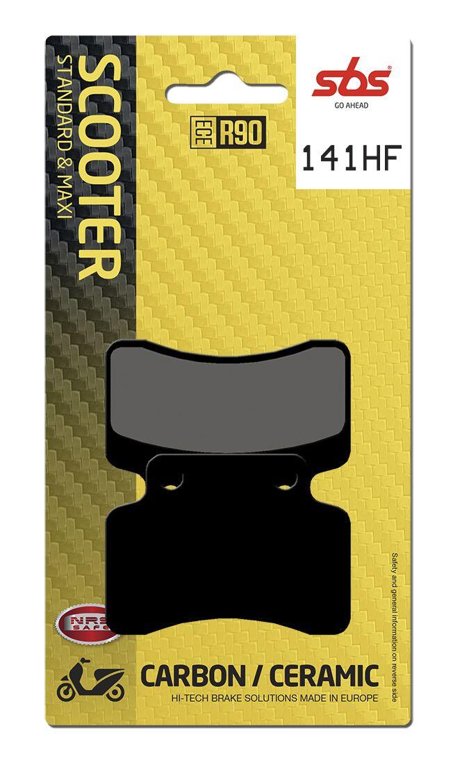 141HF - SBS HF Street Ceramic Organic Front Brake Pads For Benelli 49X 50 2008-2013