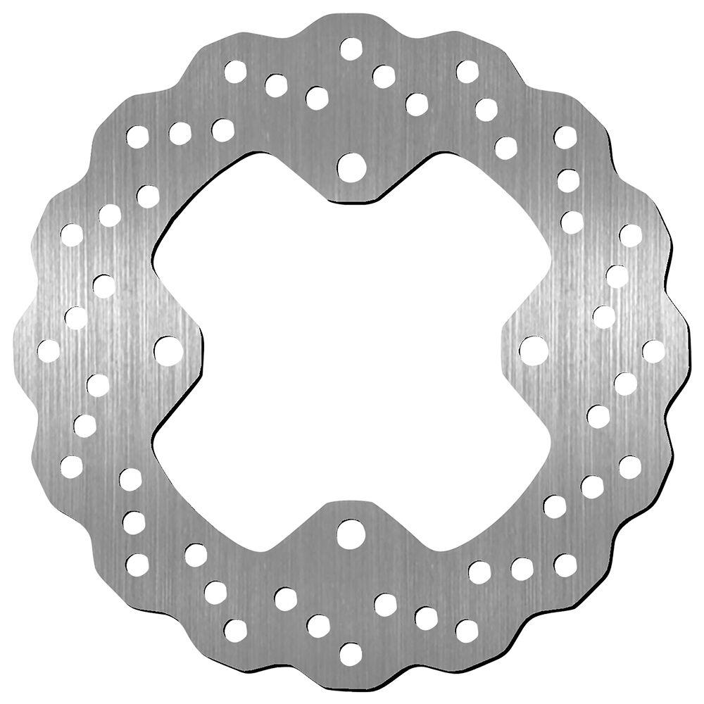 Sbs Silver 5252 - Standard Contour Rear Brake Disc For Kawasaki Zx-10 R 1000 Ninja 2008-2020