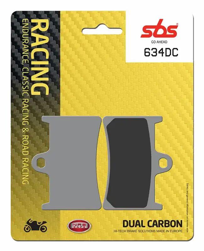 634DC - SBS DC Dual Carbon Front Brake Pads For Suzuki GSX-8R 800 2024-2025