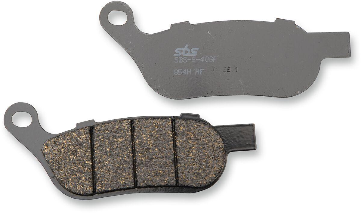 854H.HF - SBS HHF Street Ceramic Organic Rear Brake Pads For Harley Davidson FLD 1690 2012-2013