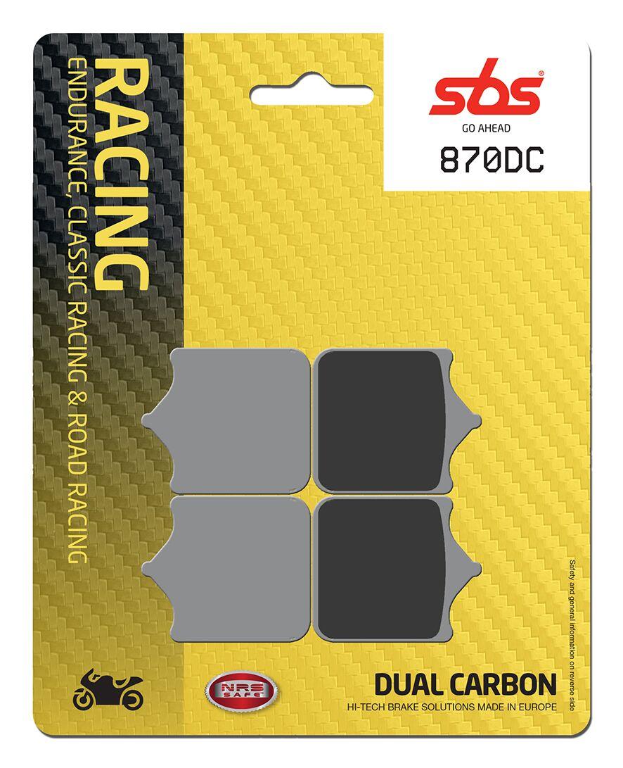 870DC - SBS DC Dual Carbon Front Brake Pads For BMW S 1000 RR 2010-2018