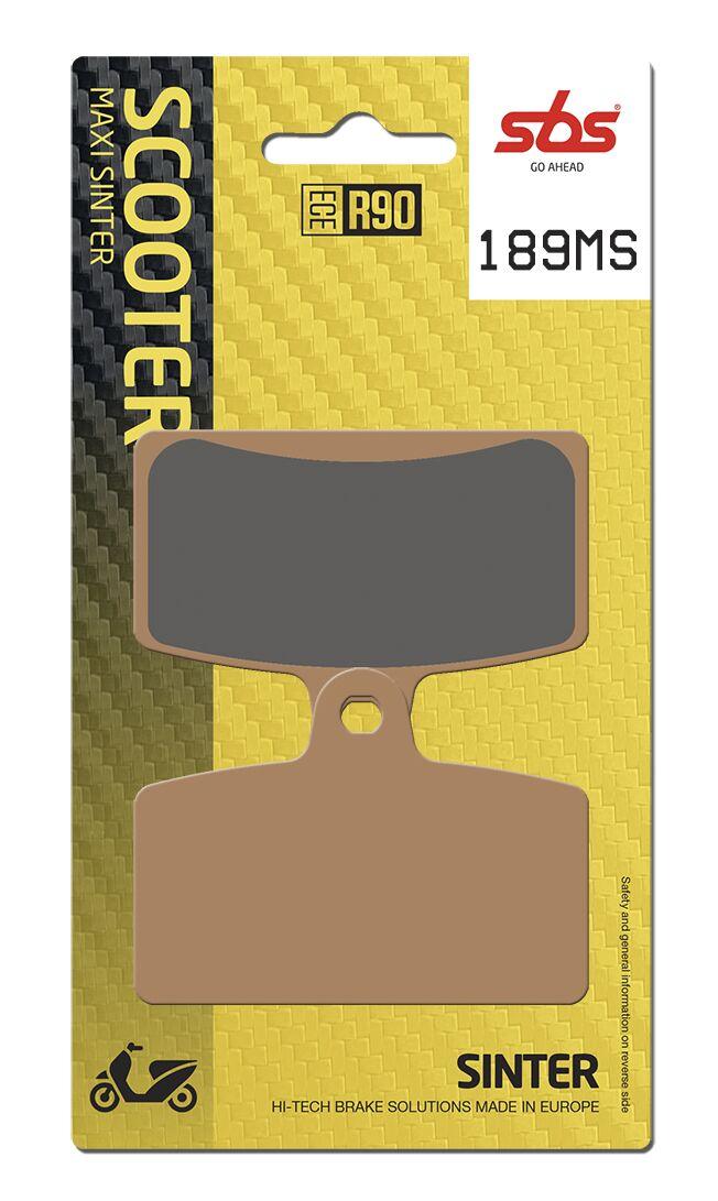 Sbs 189Ms - Ms Maxi Sintered Front Brake Pads For Rieju Rs3 50 2013-2017