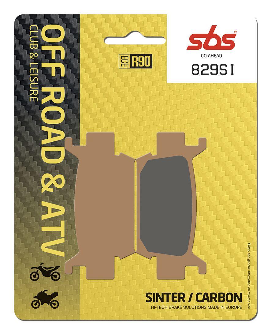 829SI - SBS SI Sintered Front Brake Pads For Honda TRX500 FA Fourtrax 2005-2014