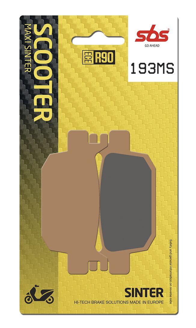 193MS - SBS MS Maxi Sintered Rear Brake Pads For Honda ADV 350 2022-2024